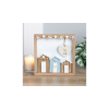 Ocean Air Salty Hair 3D Shell Beach Hut MDF Plaque
